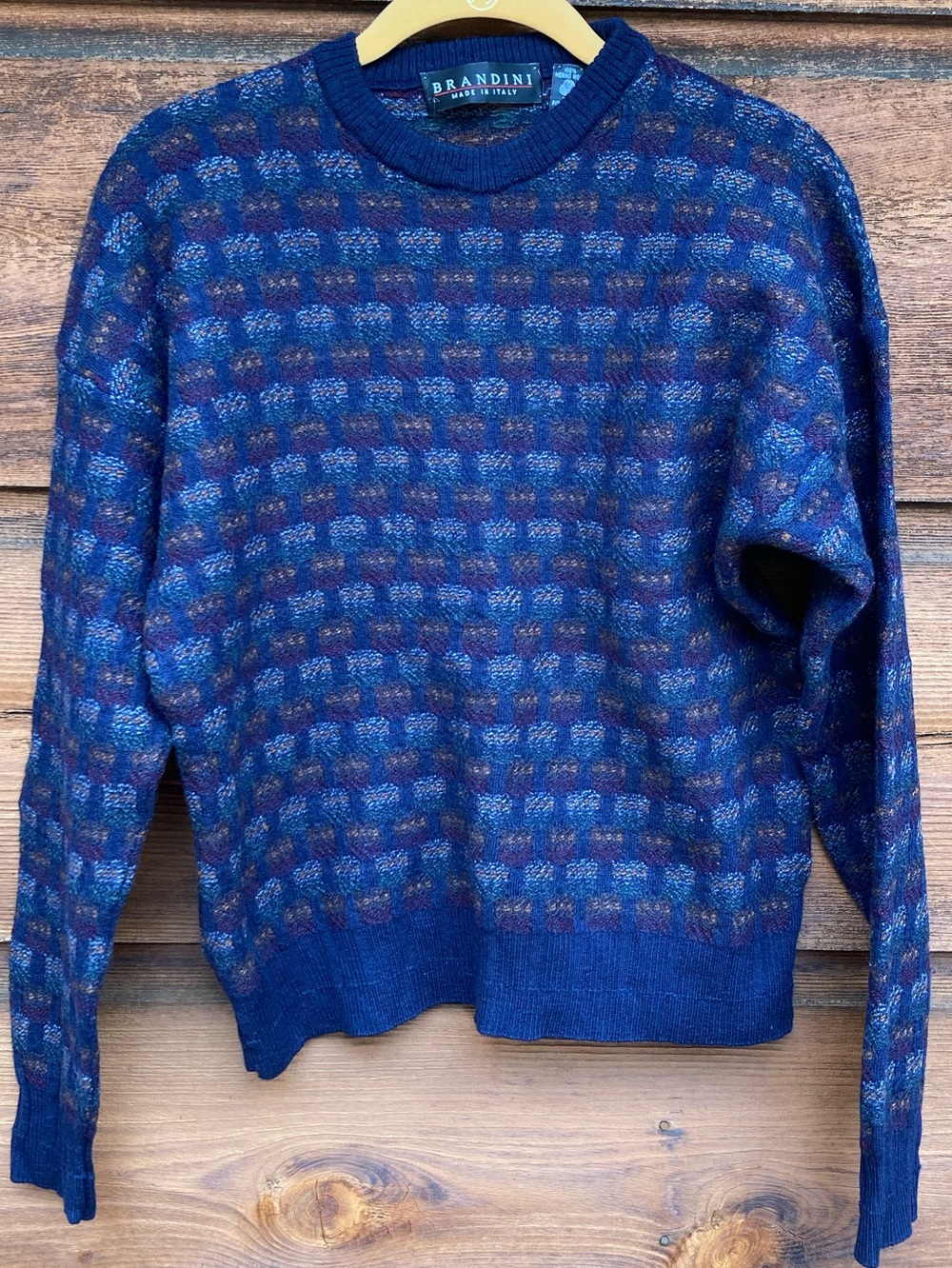 Wool Brandini Vintage Crewneck Sweater